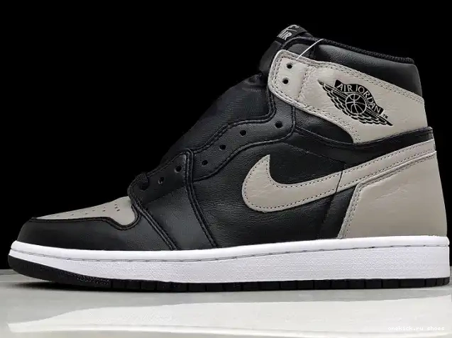 Cheap 555088-013 Black 1 Retro Air Shadow Jordan High OG Grey 0420